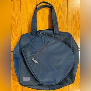 Ame & Lulu Sweet Shot 3.0 Navy Tennis Tote, or pickleball